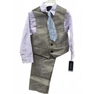 Nautica Boys' Sharkskin Vest Set